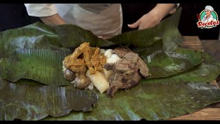 Cómo preparar un fiambre Colombiano en hojas de platano  comida colombiana  recetas latinas [upl. by Anihs]