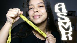 ASMR FR  je te mesure pour fabriquer une sculpture de toi 📏 [upl. by Leverick]