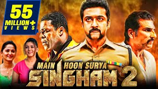 Main Hoon Surya Singham 2 Tamil Hindi Dubbed Full Movie  Suriya Anushka Shetty Hansika [upl. by Airdnna235]