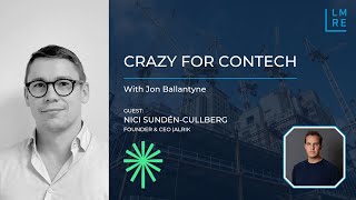 Crazy for ConTech with Nici SundénCullberg [upl. by Nehpets365]