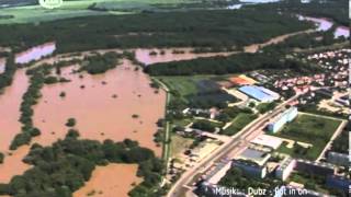 Hochwasser  Dessau von oben  RAN1 [upl. by Esten]