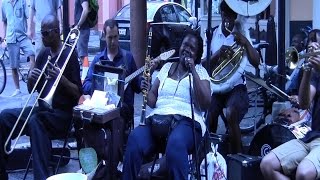 Doreen Ketchens Jazz  French Quarter New Orleans street performers [upl. by Nnaylime]