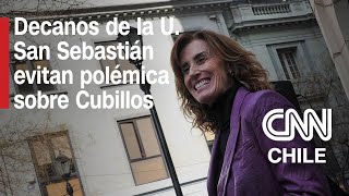 Polémica por millonario sueldo de Marcela Cubillos es evitada por miembros de la universidad [upl. by Walston]