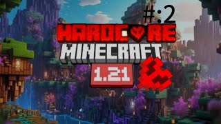 Minecraft 121 Hardcore Ep 2 with no sound [upl. by Ibmat689]