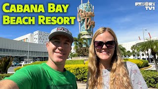 Cabana Bay Beach Resort Tour and Staycation  Universal Studios Florida 2022 [upl. by Moskow]