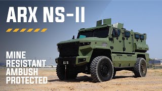 The ARX NSII MRAP  STANAG 4569 Level II  2a amp 2b Blast Protection [upl. by Hymie546]