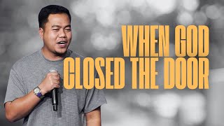 When God Closed The Door  Stephen Prado [upl. by Otsirave]