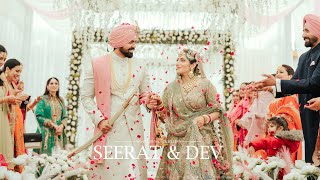 WEDDING FILM 2024  SEERAT amp DEV  PUNJAB  SUNNY DHIMAN PHOTOGRAPHY  INDIA [upl. by Hcurab]