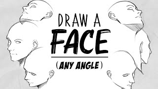 How to DRAW FACES From ALL angles  Drawlikeasir [upl. by Yule539]