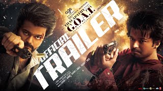 Thalapathy is the GOAT Official Trailer Hindi Thalapathy Vijay  Venkat Prabhu Yuvan S TSeries [upl. by Aluino]