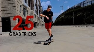 25 Longboard Grab Tricks [upl. by Aros]