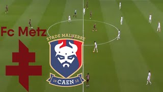 FC METZ 10 SM CAEN Résumé  Ligue 2  20242025 [upl. by Etezzil961]