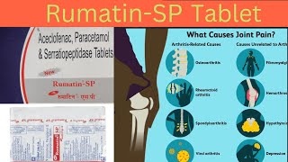 Rumatin SP Tablet  muscle pain joint painThusrheumatoid arthritis osteoarthritisCkRumatinSP [upl. by Idyak]