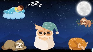 Luna the Sleepy Owl  Bedtime stories for kids  Animated sleepy animals and calming music [upl. by Shira]