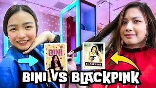 BINI MIKHA VS BLACKPINK JENNY HAIR TRANSFORMATION STYLE BY CHRISTIAN MENDOZA  Aurea amp Alexa [upl. by Aharon502]