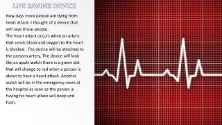 Life saving device  Nafisa Mohamed [upl. by Franciscka]