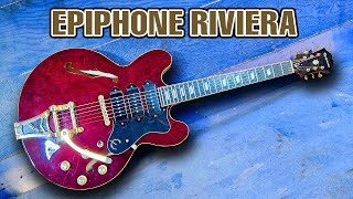 Epiphone Riviera Cleanup [upl. by Philbert]