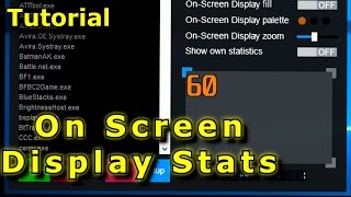 Tutorial On Screen Display Stats  with Afterburner Rivatuner and HWiNFO [upl. by Esila]