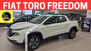 Fiat Toro Freedom  Valor  Interior e Exterior [upl. by Ahsoet107]