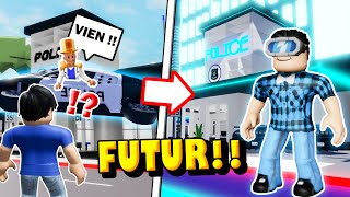 ON A VOYAGÉ DANS LE TEMPS VERS LE FUTUR SUR BROOKHAVEN   ROBLOX BROOKHAVEN RP [upl. by Treblih]