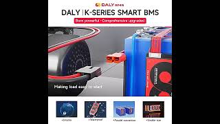 2024 Daly Smart New BMS LifePO4 Liion 12V 48V 4S 8S 16S 150A 200A 250A LifePo4 BMS with WIFI [upl. by Orlanta]