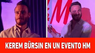 KEREM BÜRSIN EN UN EVENTO HampM ¿ UNA COLABORACIÓN [upl. by Nosac427]