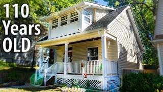 Touring Beautiful Craftsman Bungalow  This House Tours [upl. by Pantin]