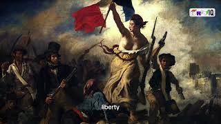 quotLIBERTY Leading the Peoplequot by Eugene Delacroix [upl. by Hgielrahc]