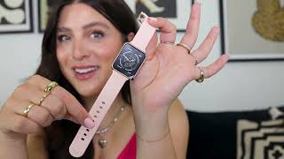 iTOUCH AIR 4  Jillian Michaels Edition Smartwatch Review amp Unboxing [upl. by Aikkin369]