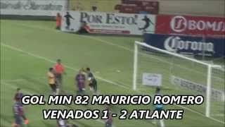 Resumen J3 Ascenso MX Venados FC Yucatán vs Atlante HD [upl. by Hillard]