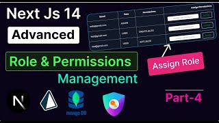 Next Js 14 Advanced Role amp Permissions Management  Assign Role  Protect Routes amp Server Actions👌 [upl. by Benyamin]