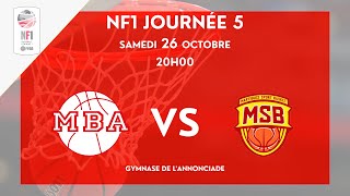 LIVE NF1 J5  MONACO vs MARTIGUES [upl. by Asiak]