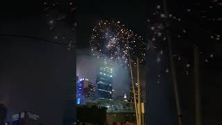 Kuala Lumpur New Years FireworksKLCC FireworksShorts [upl. by Cruz]