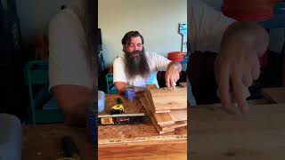 Quick tip for staining wood woodworking [upl. by Nonna]