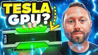 Can the TESLA K80 Mine Crypto Lets Try in a GPU Mining Rig [upl. by Yllime]