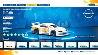 Hot Wheels Unleashed 2  Quick Race Go in the hole  LBWK Super Silhouette Nissan Silvia S15 [upl. by Elrak]