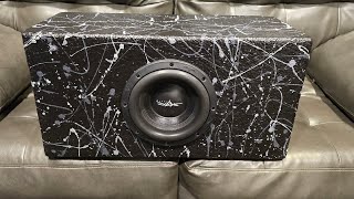 FOR SALE 7500 19 CF CUSTOM SUBWOOFER ENCLOSURE TUNED AT 30 HZ [upl. by Fairfax]