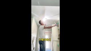 Painter Applying putty  Puttying for renovation putty 241103 [upl. by Nelac498]