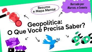 🌍 GEOPOLÍTICA MUNDIAL  PARTE 1  Quer Que Desenhe [upl. by Nwahsaj]