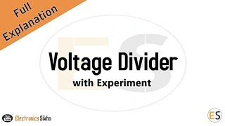 voltage divider Rule With Experiment  Hindi and English Full Explanation [upl. by Llehcal]