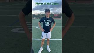 Ryan Checkowski  Italian People’s Bakery Player of the Game  Steinert at Robbinsville Boys Soccer [upl. by Bonnee]