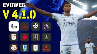 eFootball 2025  New EvoMod Patch V41 Kits amp Transfers of the 202425 season [upl. by Krefetz124]