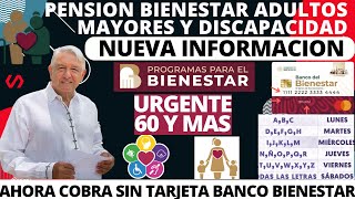 🤑ACTUALIZACION CALENDARIOS DE OCTUBRE Y NOVIEMBRE REGISTROS BIENESTAR 60 Y MAS AÑOS AMLO PENSIONES🤔 [upl. by Ezechiel]