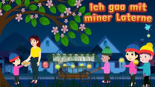 Ich gaa mit miner Laterne  SING SONG Chinderlieder  Räbeliechtli Umzug [upl. by Jensen]