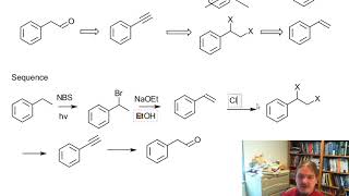 Another Multistep Synthesis Example [upl. by Egiaf304]