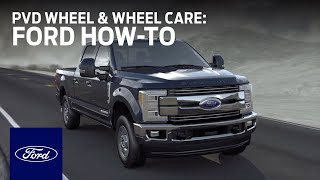 PVD quotChromeLikequot Wheel and General Wheel Care  Ford HowTo  Ford [upl. by Rosalinde]