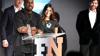 KANYE WESTS SHOE OF THE YEAR ACCEPTANCE SPEECH [upl. by Cort]