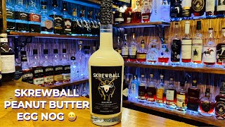 SKREWBALL Peanut Butter Egg Nog Review [upl. by Okorih]