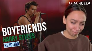 Harry Styles quotBoyfriendsquot At Coachella  Reaction [upl. by Naoj]