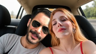 Elçin Sangu and Barış Arduç’s Fun Car Ride Adventure [upl. by Arymahs]